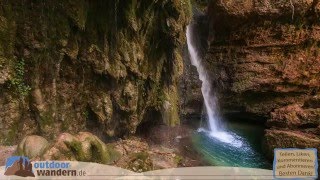 Hinanger Wasserfall in Fischen  Allgäu  Hörnerdörfer [upl. by Itsirhc]