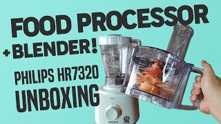 Philips HR7320 Food Processor UNBOXING [upl. by Dinerman]