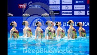 Nuoto Sincronizzato  Europeo 2019  Squadra Tecnica Italia [upl. by Jamieson]