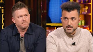 Özcan Akyol clasht met Johnny de Mol ‘Je vader is heel erg kil’ [upl. by Adnohsor523]