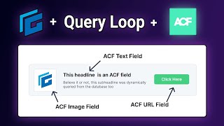 Dynamic Gutenberg Blocks using the Query Loop amp Advanced Custom Fields [upl. by Manuela]