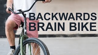 Smarter Every Day Challenge Learn the Backwards Brain Bike [upl. by Ehlke]