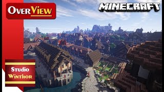 Der komplette Überblick über die MittelalterWelt  Lets Show  Minecraft Mittelalter [upl. by Ardnat]