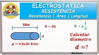 Diámetro de un conductor  Resistividad [upl. by Eillac]