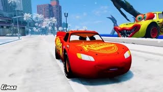 Lightning McQueen Monster Car Eater Compilation 118 Coffin Dance Song Cover video car pixar [upl. by Sidwohl]