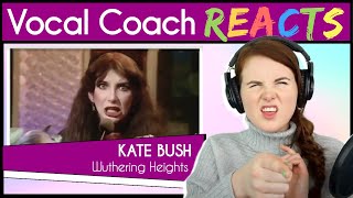 Vocal Coach reacts to Kate Bush  Wuthering Heights Live [upl. by Chicoine522]