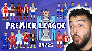 PREMIER LEAGUE SONG 2425🎵  442oons Reaction [upl. by Yenwat809]