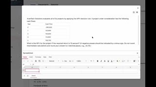 NPV Calculation V1 [upl. by Noived]