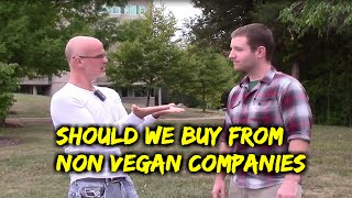 Buying vegan products from nonvegan companies  Gary Yourofskys take [upl. by Elockin]