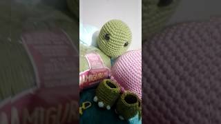 Tartaruga quase pronta 😍 croche amigurumi artesanato [upl. by Lorolla]