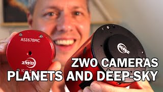 Best ZWO cameras for planetary imaging and deepsky color  Astrophotography [upl. by West]