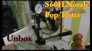 Unboxing S60H Nozzle Tester [upl. by Elleirbag]