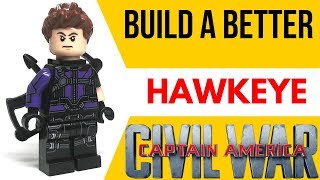 HOW TO Build a Better HAWKEYE from Captain America Civil War [upl. by Eliot744]