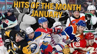 NHL Hits of the Month January 2024 [upl. by Celisse]