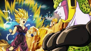 Dragonball Z  Gohan Kills Cell [upl. by Haonam]