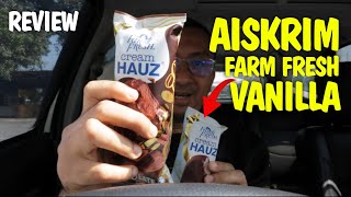 Review Aiskrim Farm Fresh Vanilla [upl. by Perdita]