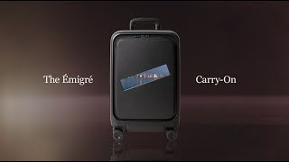 Introducing Émigré CarryOn  Designed For The Business Traveller businesstravel travelgear [upl. by Skillern]