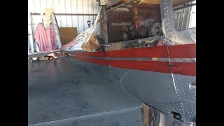 Luscombe 8a  How to Polish Aircraft Aluminum [upl. by Enram]