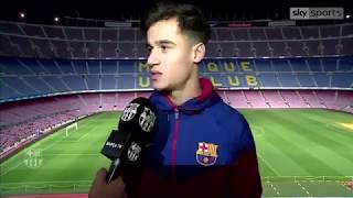 Coutinho move to Barcelona   Philippe Coutinho Interview [upl. by Graner]