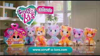 ScruffaLuvs Friends  Rescue Pet Soft Toy  Dog Cat or Llama Tutti Frutti 20s [upl. by Ylim483]