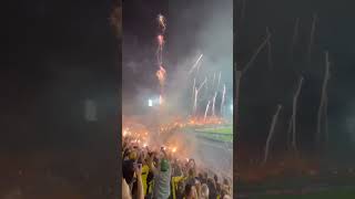 Vuurwerkverbod in stadions ZuidAmerika Dacht het niet 😅 copalibertadores peñarol pyro [upl. by Abihsat]