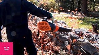 WORX Turbine 600 WG520 Leaf Blower Review [upl. by Nochur]