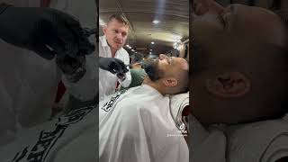 Barba na régua Barber store barbershop barber barbeirosbrasil [upl. by Aligna]