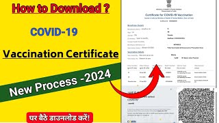 Vaccine Certificate Kaise Download Kare  Vaccination  Vaccine Certificate Kaise Nikale  Covid [upl. by Rici362]