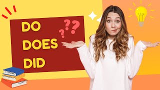 Usos de DO DOES y DID en inglés [upl. by Drarej]