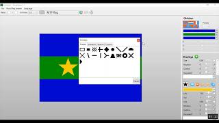 FlagMaker 1 7 tutorial 2 How To Make MTP flag [upl. by Ardnaik918]