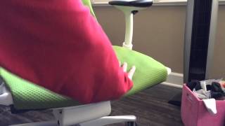 Herman Miller Embody squeaky noise 201401 [upl. by Petersen]