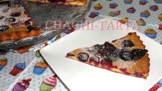 CHACHITARTA Clafoutis de frutos rojos sin gluten  sin lactosa  sin azúcar [upl. by Ahmad]