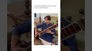 Mere Dholna Sargam By Mehtab Ali Niyazi x Compositional Adoration sitar semiclassical shorts [upl. by Isleana981]