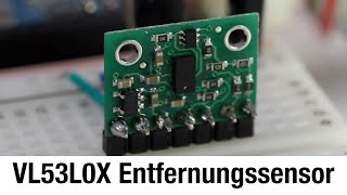 VL53L0X ToF Sensor Laser Entfernungsmessung am Arduino [upl. by Barvick]