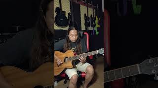 Arwana  Angsa putih cover lead acoustic guitar acoustic gitar guitar music guitarist cover [upl. by Nomolas320]