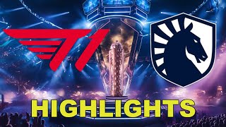 EWC Semifinals  T1 vs TL  All Games Highlights [upl. by Matrona242]