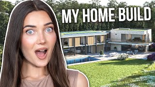 MY DREAM HOUSE TOUR EXTERIOR DESIGN amp 3D VIRTUAL WALK THROUGH [upl. by Aleihs]