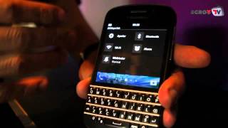 BlackBerry Q10 Ön İnceleme  SCROLL [upl. by Allemrac997]