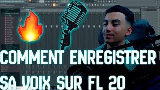 COMMENT ENREGISTRER SA VOIX SUR FL STUDIO 20 TUTO DÉBUTANTS RAP BEATMAKING FL STUDIO 20 [upl. by Ytrebil]