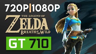 The Legend of Zelda Breath of the Wild  GT 710  720p  1080p [upl. by Saunder]