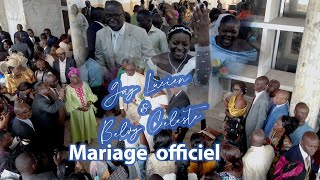 MARIAGE OFFICIEL DU COUPLE MOUYABI Guy Lucien amp Belvy Céleste [upl. by Elbertine42]