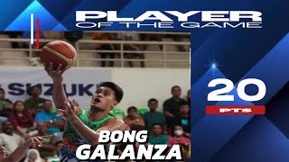 BONG GANLANZA  PLAYER OF THE GAME  20 PTS vs PARAÑAQUE PATRIOTS  MPBL PLAYOFFS 2024  GAME 2 [upl. by Tucker]