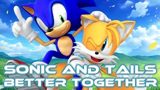 Sonic amp Tails  Better Together With Lyrics [upl. by Horatia824]