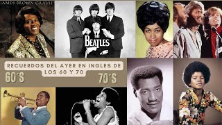 Recuerdos del Ayer 60´s y 70´s  Grandes éxitos en Inglés  Greatest Hits [upl. by Heinrike]