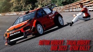 Bútor Róbert  TBR Racing  Citroen C3 WRC  Győr Rally 2023 [upl. by Anett]