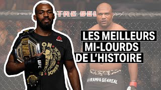 Les 15 meilleurs poids lourdslégers de lhistoire du MMA [upl. by Anerys]