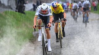 EPIC CYCLING BATTLES  Mathieu van der Poel vs Wout Van Aert [upl. by Ettolrahc]