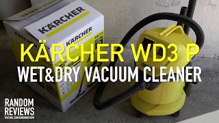 Best affordable Wet And Dry Vacuum Cleaner Kärcher WD3 P  Review [upl. by Einra]