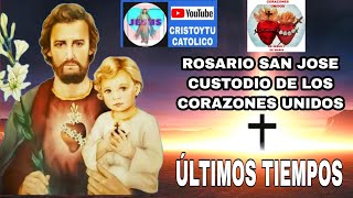 🟨 ROSARIO de los ÚLTIMOS TIEMPOS ⚠️ SAN JOSE CUSTODIO [upl. by Rosamund]