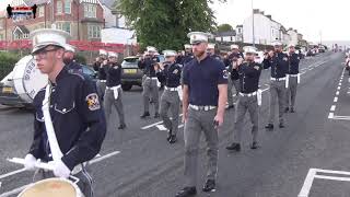 Randalstown Sons of Ulster FB No 2  Derryloran Boyne Defenders FB 55th Anniversary Parade 2023 [upl. by Hannover]